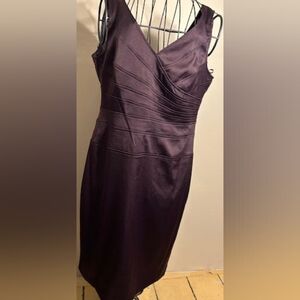 $100 NEW Dark purple  plum size  12 womens formal dress wedding dance twelve